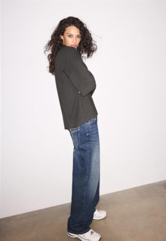 Oversize T-shirt με κοντό μανίκι