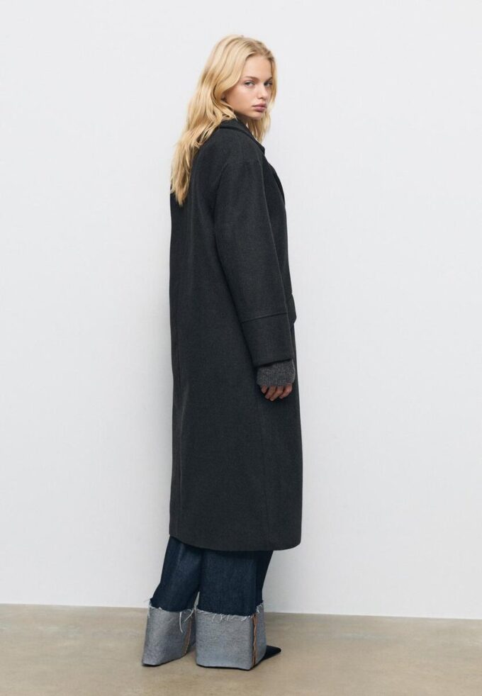 Παλτό Oversize με Απαλή υφή Παλτό Oversize με Απαλή υφή