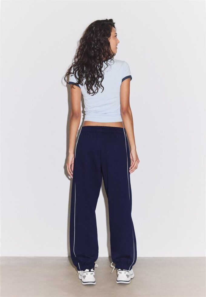 Παντελόνι Jogger με σωληνώσεις