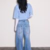 Παντελόνι τζιν Super Baggy με αστέρια στα πλάγια