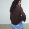 Πλεκτό T-shirt με στρογγυλό λαιμό Πλεκτό T-shirt με στρογγυλό λαιμό