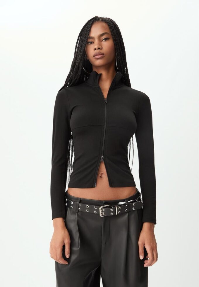 Πουκάμισο με διπλό φερμουάρ