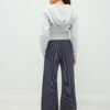 Ριγέ παντελόνι jogger με Wide Leg πόδια