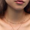 Σετ 3 κολιέ Lariat Heart