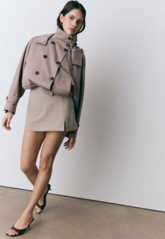 Skort με πλαϊνό σκίσιμο