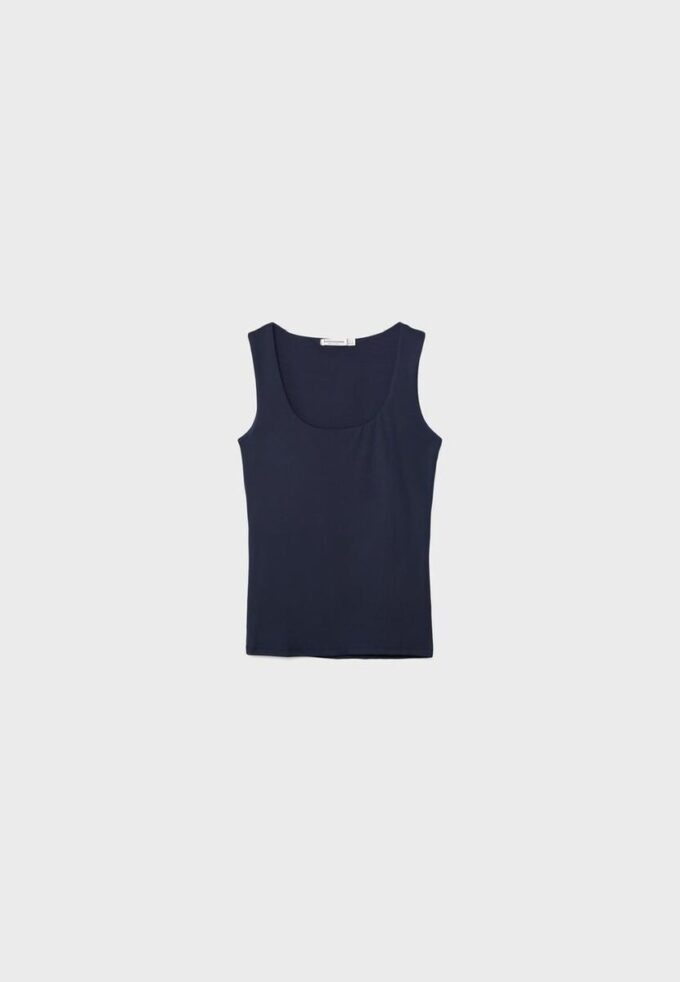 T-shirt από πολυαμίδιο με φαρδιές τιράντες T-shirt από πολυαμίδιο με φαρδιές τιράντες
