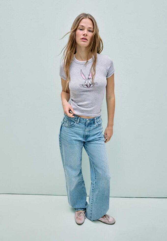 T-shirt Bugs Bunny με κοντά μανίκια