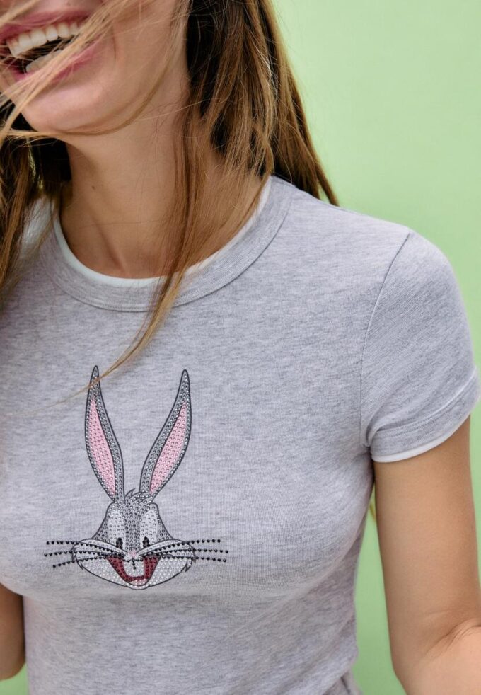 T-shirt Bugs Bunny με κοντά μανίκια