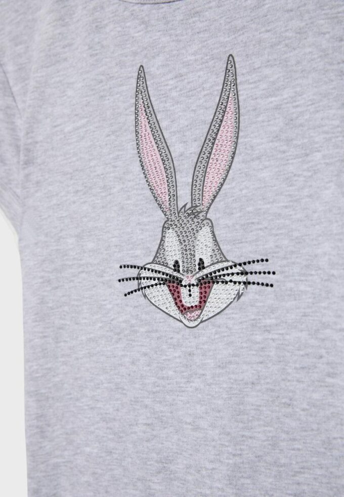 T-shirt Bugs Bunny με κοντά μανίκια