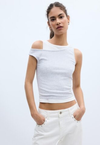 T-shirt διπλής στρώσης