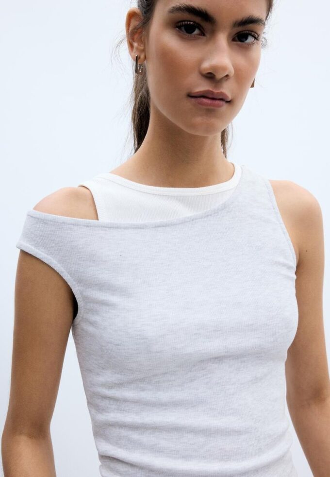T-shirt διπλής στρώσης T-shirt διπλής στρώσης