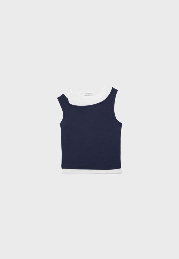 T-shirt διπλής στρώσης