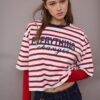 Τ-shirt εμπριμέ με κοντά μανίκια Τ-shirt εμπριμέ με κοντά μανίκια