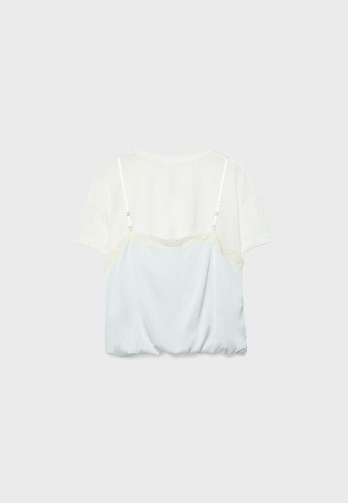 Τ-shirt με διπλό στρώμα Τ-shirt με διπλό στρώμα