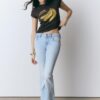 T-shirt με κοντά μανίκια και σχέδιο μπανάνα