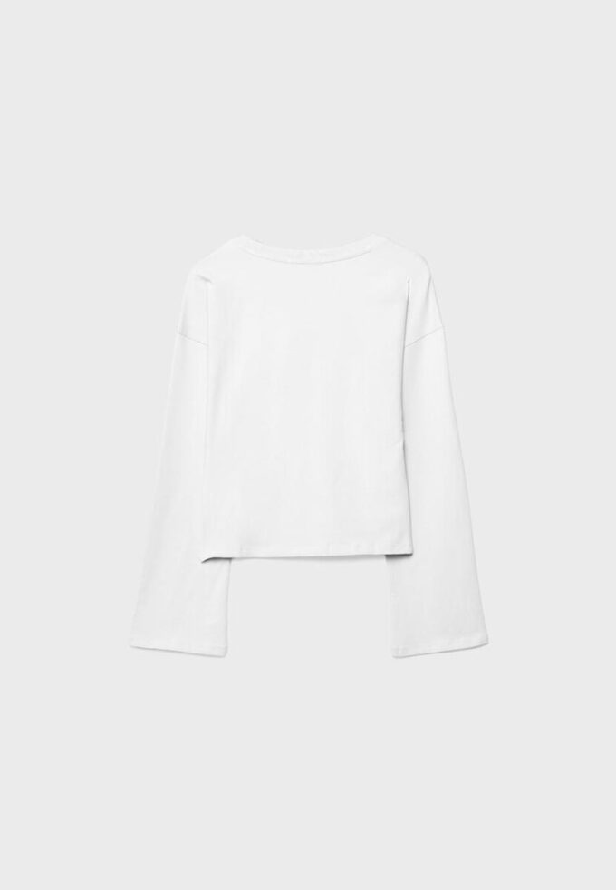 T-shirt με μανίκια κιμονό