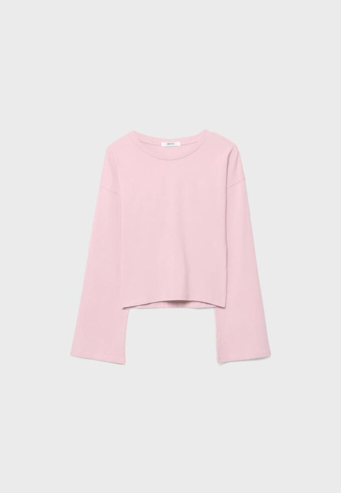 T-shirt με μανίκια κιμονό