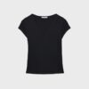 Τ-shirt με V λαιμόκοψη και κοντά μανίκια Τ-shirt με V λαιμόκοψη και κοντά μανίκια