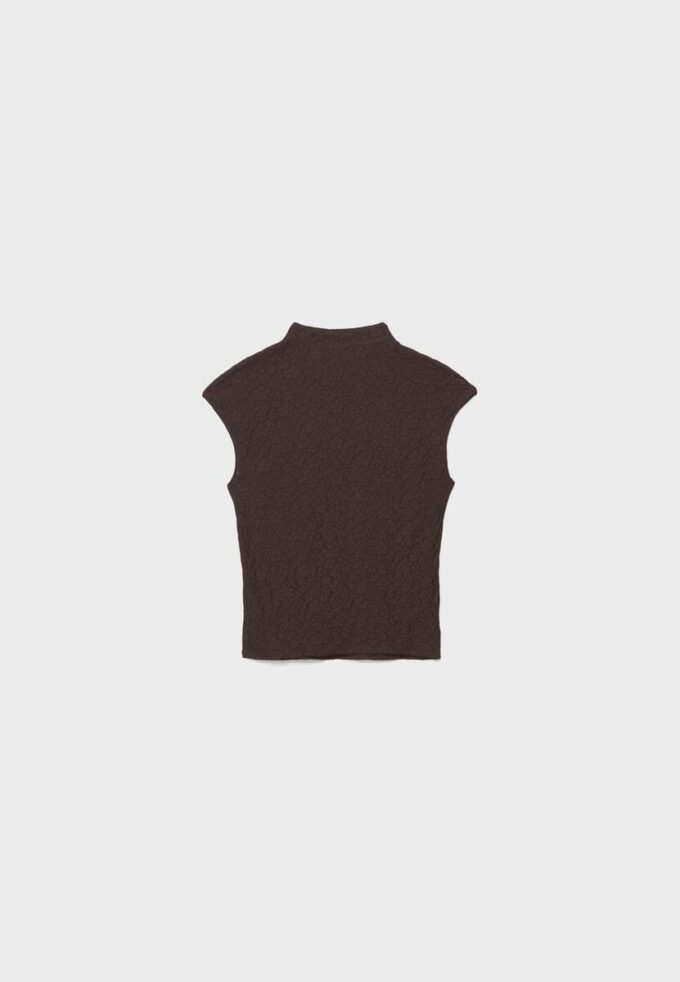 T-shirt σε στυλ Qipao με δαντέλα T-shirt σε στυλ Qipao με δαντέλα