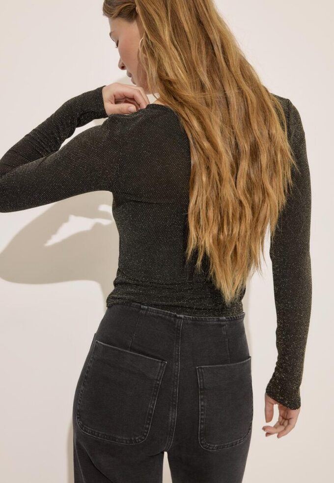 Τ-shirt Seamless με τετράγωνο λαιμό Τ-shirt Seamless με τετράγωνο λαιμό