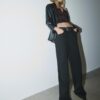 Τοπ bandeau με πτυχωτό V-Detail