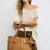 Τσάντα City Shopper με λεπτομέρεια αγκράφας
