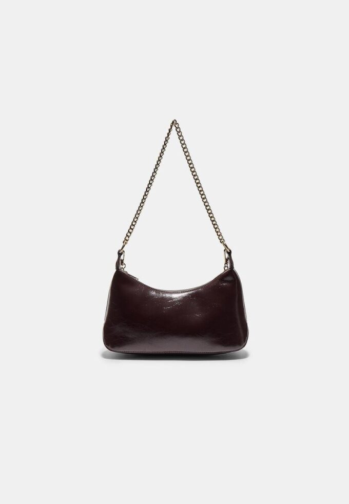 Τσάντα crossbody με αλυσίδες