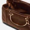 Τσάντα Tote με μεταλλική λαβή Τσάντα Tote με μεταλλική λαβή