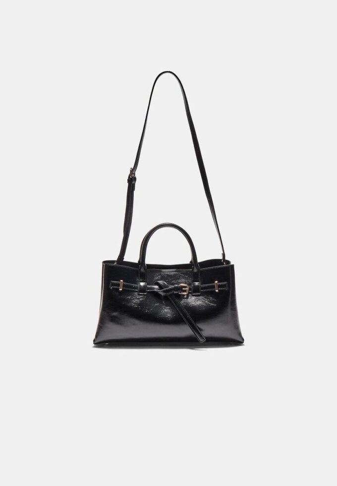 Τσάντα Tote με ζώνη