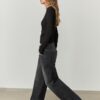 Τζιν χαμηλής μέσης με Wide Leg πόδια