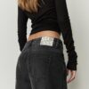 Τζιν χαμηλής μέσης με Wide Leg πόδια