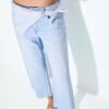 Τζιν Culotte με λεπτομέρεια κασκόλ Τζιν Culotte με λεπτομέρεια κασκόλ