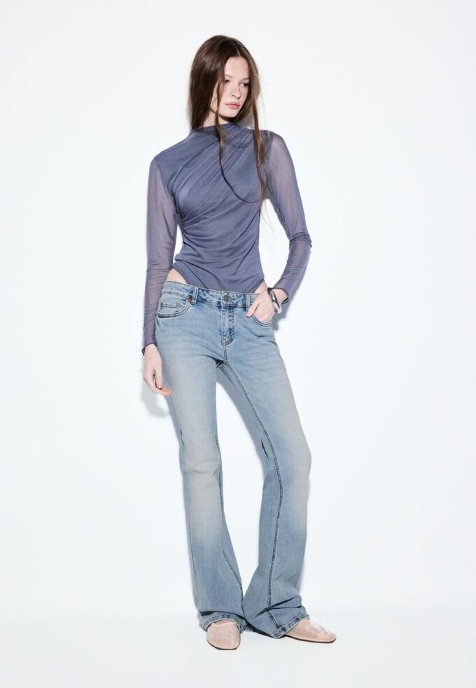 Τζιν D67 Slim Fit Boot-Cut