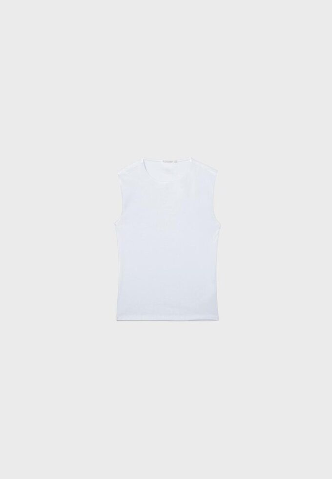 Βασικό αμάνικο T-shirt
