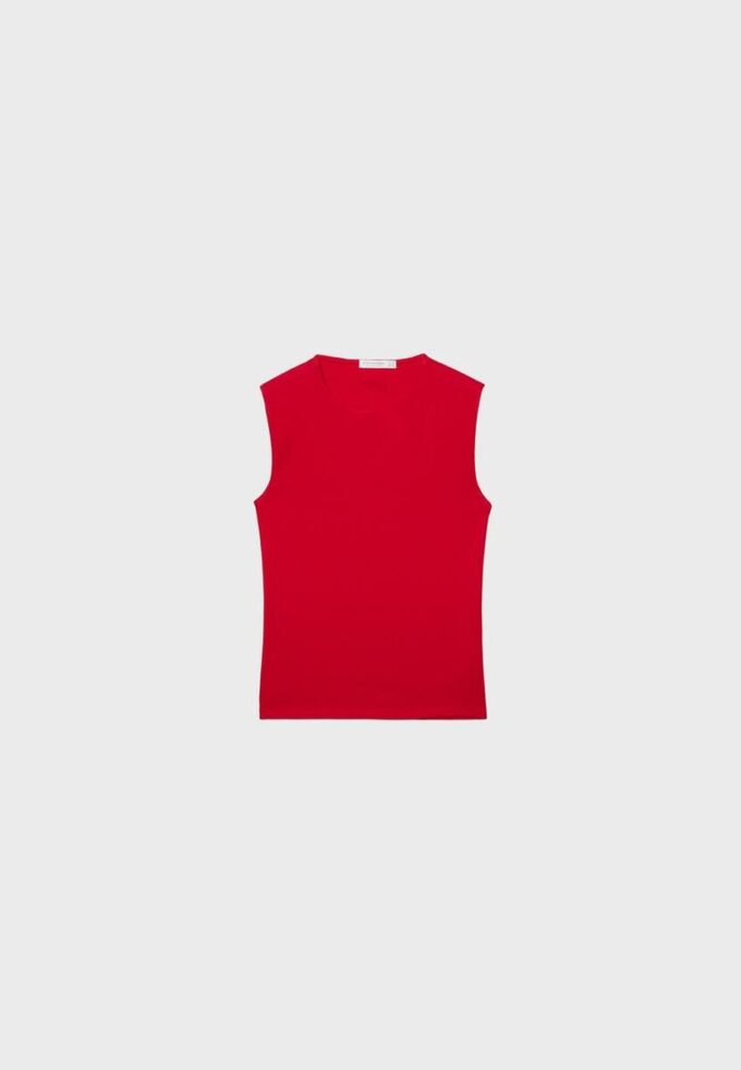 Βασικό αμάνικο T-shirt Βασικό αμάνικο T-shirt