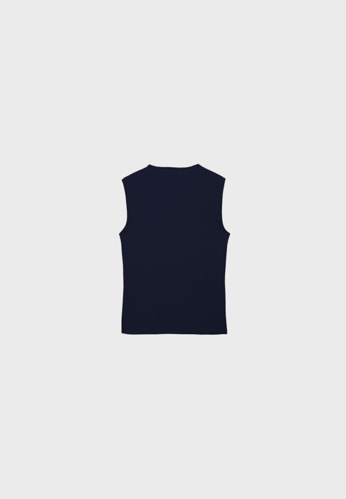 Βασικό αμάνικο T-shirt Βασικό αμάνικο T-shirt