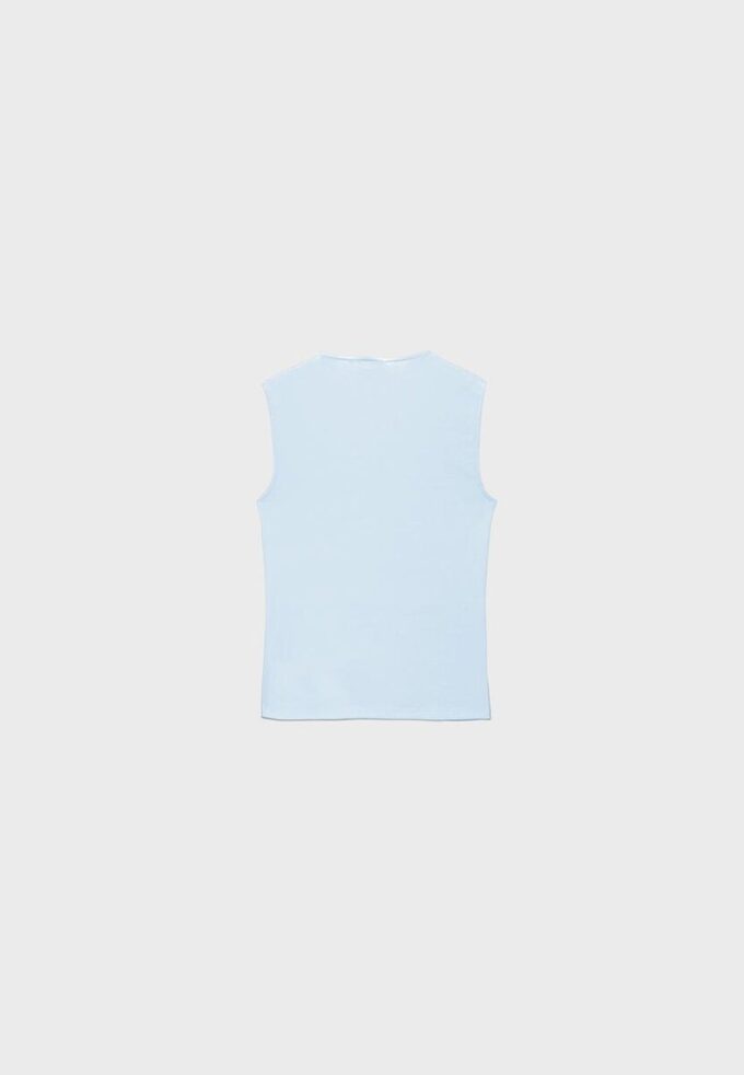 Βασικό αμάνικο T-shirt Βασικό αμάνικο T-shirt
