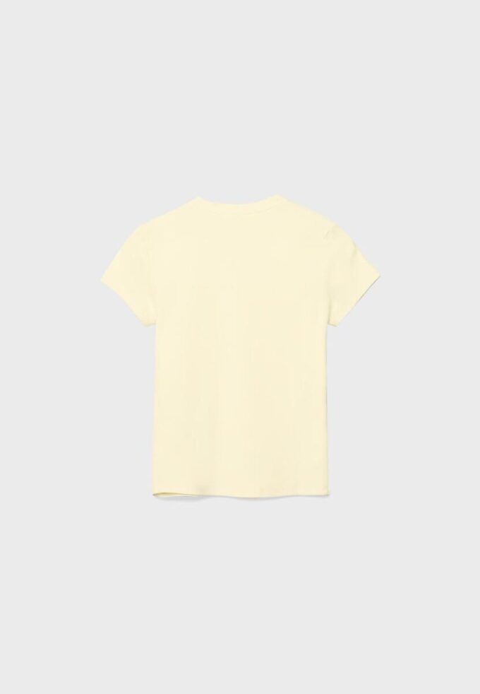 Βασικό κοντομάνικο T-shirt με στρογγυλό λαιμό Βασικό κοντομάνικο T-shirt με στρογγυλό λαιμό