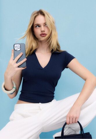 Βασικό Seamless Πολό T-Shirt