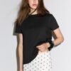 Βασικό T-shirt κανονικής εφαρμογής με απαλή υφή