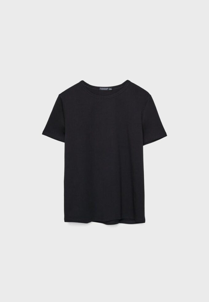 Βασικό T-shirt κανονικής εφαρμογής με απαλή υφή