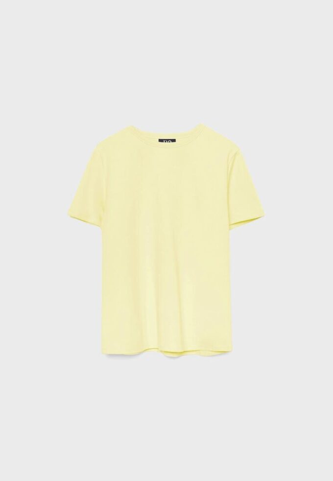 Βασικό T-shirt κανονικής εφαρμογής με απαλή υφή