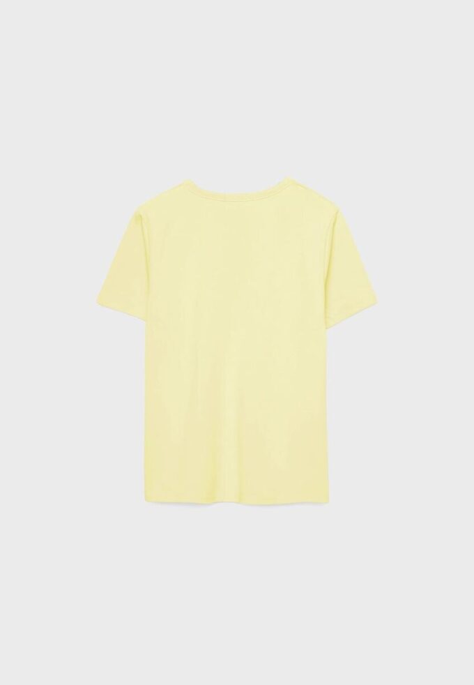 Βασικό T-shirt κανονικής εφαρμογής με απαλή υφή
