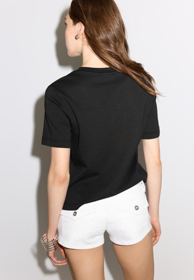 Βασικό T-shirt κανονικής εφαρμογής βαρέως βάρους