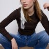 Βασικό T-shirt με μακριά μανίκια Βασικό T-shirt με μακριά μανίκια