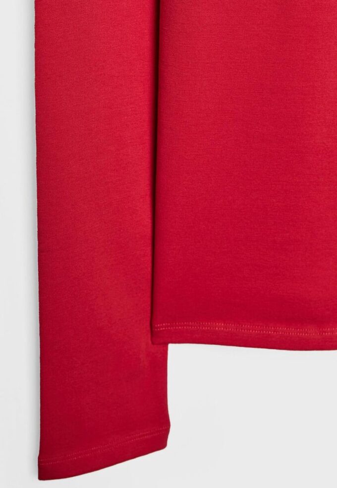 Βασικό T-shirt με μακριά μανίκια Βασικό T-shirt με μακριά μανίκια