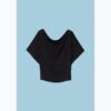 Βασικό T-shirt με μανίκια νυχτερίδα Βασικό T-shirt με μανίκια νυχτερίδα