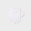 Βασικό T-shirt με μανίκια νυχτερίδα Βασικό T-shirt με μανίκια νυχτερίδα