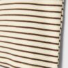 Βασικό T-shirt με ρίγες και στενή γραμμή Βασικό T-shirt με ρίγες και στενή γραμμή