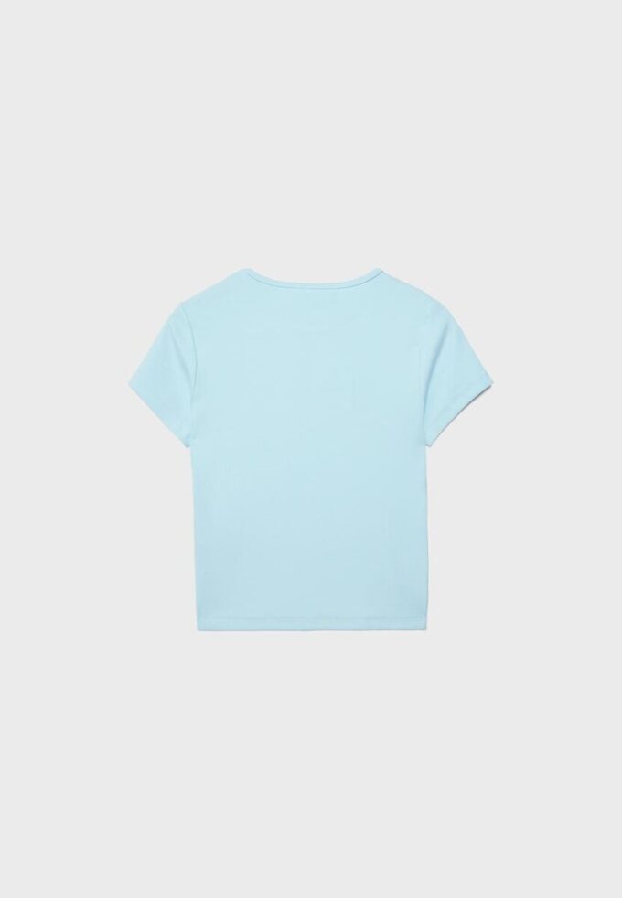 Βασικό T-shirt στενής γραμμής